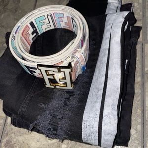 2 Pants and Belt Bundle